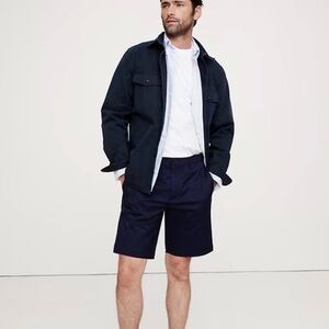 Banana Republic Dark Blue core temp short 11”